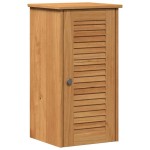 vidaXL Set de mobilier pentru baie VIGO 2 pcs Marou și Marou miere