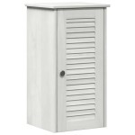 vidaXL Set de mobilier pentru baie cu raft VIGO 2 pcs alb antichizat