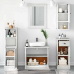 vidaXL Set de mobilier pentru baie cu sertar VIGO 5 pcs alb antichizat vidaXL Set de mobilier pentru baie cu sertar VIGO 5 pcs alb antichizat