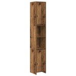 vidaXL Set mobilier de baie, 3 piese, lemn vechi, lemn prelucrat vidaXL Set mobilier de baie, 3 piese, lemn vechi, lemn prelucrat