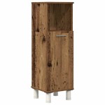 vidaXL Set mobilier de baie, 3 piese, lemn vechi, lemn prelucrat vidaXL Set mobilier de baie, 3 piese, lemn vechi, lemn prelucrat