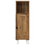 vidaXL Set mobilier de baie, 3 piese, lemn vechi, lemn prelucrat vidaXL Set mobilier de baie, 3 piese, lemn vechi, lemn prelucrat