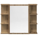 vidaXL Set mobilier de baie, 3 piese, stejar artizanal, lemn prelucrat vidaXL Set mobilier de baie, 3 piese, stejar artizanal, lemn prelucrat