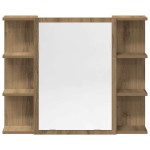 vidaXL Set mobilier de baie, 3 piese, stejar artizanal, lemn prelucrat vidaXL Set mobilier de baie, 3 piese, stejar artizanal, lemn prelucrat