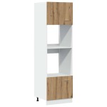vidaXL Set dulapuri de bucătărie 7 piese Artisan Stejar lemn prelucrat vidaXL Set dulapuri de bucătărie 7 piese Artisan Stejar lemn prelucrat