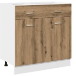 vidaXL Set dulapuri de bucătărie 7 piese Artisan Stejar lemn prelucrat vidaXL Set dulapuri de bucătărie 7 piese Artisan Stejar lemn prelucrat
