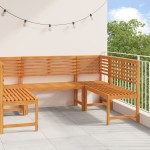 vidaXL Set bancă de grădină, 5 piese, lemn masiv de acacia vidaXL Set bancă de grădină, 5 piese, lemn masiv de acacia