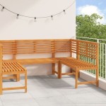 vidaXL Set bancă de grădină, 5 piese, lemn masiv de acacia vidaXL Set bancă de grădină, 5 piese, lemn masiv de acacia