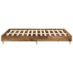 vidaXL Cadru de pat fără saltea Lemn vechi 150x200 cm Lemn prelucrat