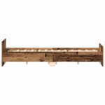 vidaXL Cadru de pat fără saltea Lemn vechi 140x190cm Lemn prelucrat vidaXL Cadru de pat fără saltea Lemn vechi 140x190cm Lemn prelucrat
