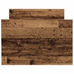 vidaXL Cadru de pat fără saltea Lemn vechi 90x200cm Lemn prelucrat