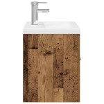 vidaXL Dulap pentru chiuvetă cu chiuvetă încorporată și robinet