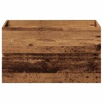 vidaXL Set mobilier de baie, lemn vechi, lemn prelucrat