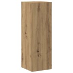 vidaXL Set dulap TV 8 piese montat pe perete Stejar artizanal vidaXL Set dulap TV 8 piese montat pe perete Stejar artizanal