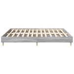 vidaXL Cadru de pat fără saltea Gri Sonoma 180x200cm Lemn prelucrat