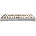 vidaXL Cadru de pat fără saltea Gri Sonoma 160x200cm lemn prelucrat