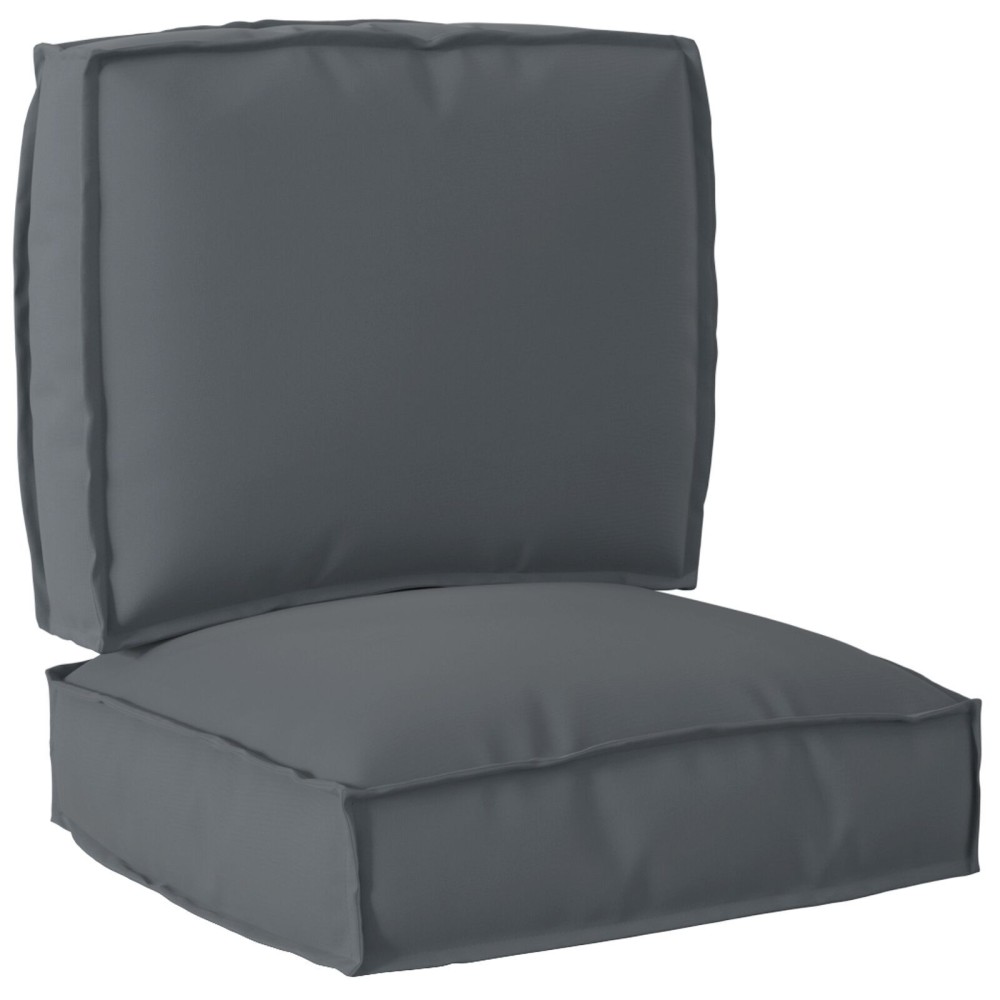 vidaXL Set de Perne pentru Paleti Antracit din Material Oxford