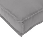 vidaXL Set de perne pentru palet 2 pcs Gri 50 x 50 x 12 cm vidaXL Set de perne pentru palet 2 pcs Gri 50 x 50 x 12 cm