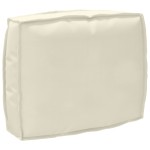 vidaXL Set de Perne pentru Paleți de 2 Bucăți Crem din Stoff Oxford vidaXL Set de Perne pentru Paleți de 2 Bucăți Crem din Stoff Oxford