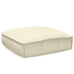 vidaXL Set de Perne pentru Paleți de 2 Bucăți Crem din Stoff Oxford vidaXL Set de Perne pentru Paleți de 2 Bucăți Crem din Stoff Oxford