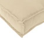 vidaXL Set de perne pentru palet 2 pcs Bej 50 x 50 x 12 cm vidaXL Set de perne pentru palet 2 pcs Bej 50 x 50 x 12 cm