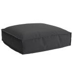vidaXL Set de perne pentru paleți din 2 piese, negru, din țesătură Oxford vidaXL Set de perne pentru paleți din 2 piese, negru, din țesătură Oxford