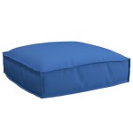 vidaXL Set de perne pentru palet 2 pcs Albastru regal 50 x 50 x 12 cm vidaXL Set de perne pentru palet 2 pcs Albastru regal 50 x 50 x 12 cm