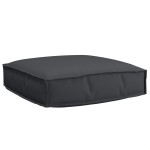vidaXL Set de perne pentru palet 2 pcs Negru 60 x 60 x 12 cm vidaXL Set de perne pentru palet 2 pcs Negru 60 x 60 x 12 cm