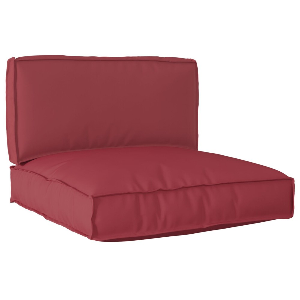 vidaXL Set de Perne pentru Paleți din 2 Piese Bordo din Bumbac Oxford