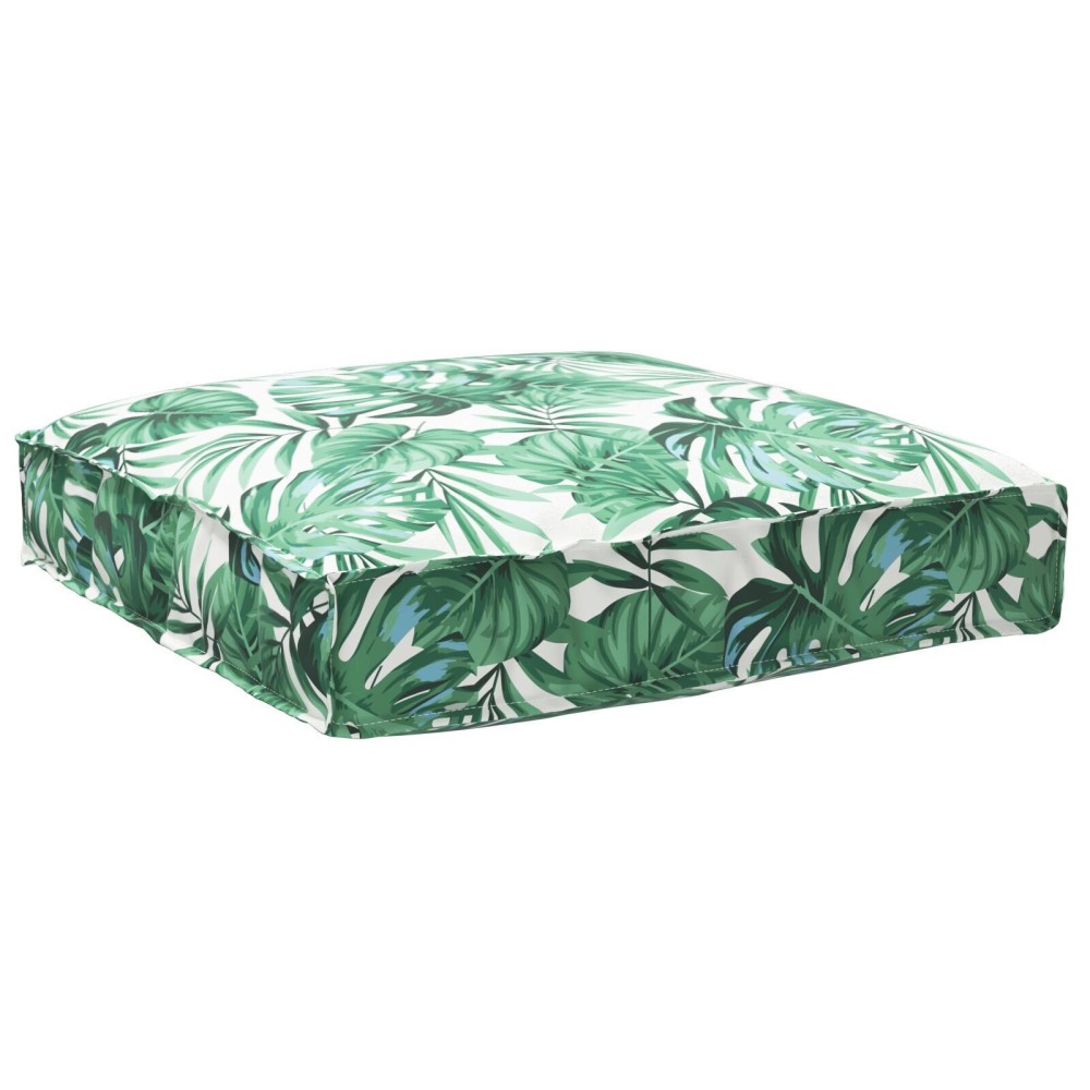 vidaXL Set de 2 Perne pentru Palet cu Model de Frunze din Fabrică Oxford