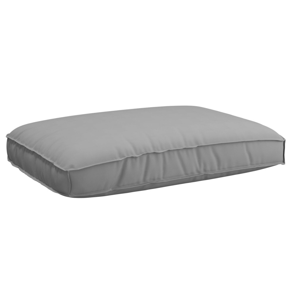 vidaXL Set de perne pentru palete 2 bucăți Gri Material Oxford