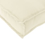 vidaXL Set perne pentru palet 2 piese crem din țesătură Oxford vidaXL Set perne pentru palet 2 piese crem din țesătură Oxford