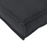 vidaXL Set de perne pentru paleți, 2 piese, stofă Oxford neagră vidaXL Set de perne pentru paleți, 2 piese, stofă Oxford neagră