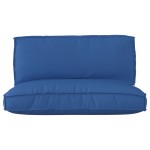 vidaXL Set de perne pentru palet 2 pcs Albastru regal 120 x 80 x 12 cm vidaXL Set de perne pentru palet 2 pcs Albastru regal 120 x 80 x 12 cm