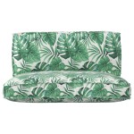 vidaXL Set de perne pentru palet 2 pcs model frunze 120 x 80 x 12 cm vidaXL Set de perne pentru palet 2 pcs model frunze 120 x 80 x 12 cm