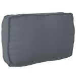 vidaXL Set de perne pentru palet 3 pcs Antracit 120 x 80 x 12 cm vidaXL Set de perne pentru palet 3 pcs Antracit 120 x 80 x 12 cm