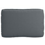 vidaXL Set de perne pentru palet 3 pcs Antracit 120 x 80 x 12 cm vidaXL Set de perne pentru palet 3 pcs Antracit 120 x 80 x 12 cm