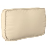 vidaXL Set de perne pentru paleti 3 piese Bej Fabric Oxford vidaXL Set de perne pentru paleti 3 piese Bej Fabric Oxford