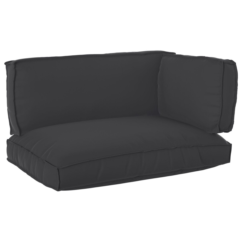 vidaXL Set de perne pentru paleți din 3 piese – Negru, material Oxford