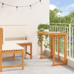 vidaXL Set mobilier de grădină cu perne, 2 piese, lemn masiv de acacia vidaXL Set mobilier de grădină cu perne, 2 piese, lemn masiv de acacia