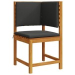 Set de bănci pentru grădină vidaXL cu perne - 5 piese din lemn masiv de acacia Set de bănci pentru grădină vidaXL cu perne - 5 piese din lemn masiv de acacia