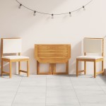vidaXL Set Bistro de Grădină 3 pcs Maro lemn masiv de acacia vidaXL Set Bistro de Grădină 3 pcs Maro lemn masiv de acacia