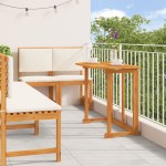 vidaXL Set mobilier de grădină cu perne, 5 piese, lemn masiv de acacia vidaXL Set mobilier de grădină cu perne, 5 piese, lemn masiv de acacia