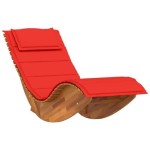 vidaXL Balansoare de Soare cu Perne 2 buc Lemn Solid Acacia vidaXL Balansoare de Soare cu Perne 2 buc Lemn Solid Acacia