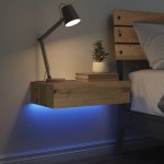 vidaXL Noptiera Stejar artizanal 60x35 cm Lemn prelucrat