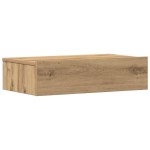 vidaXL Noptiera Stejar artizanal 60x35 cm Lemn prelucrat