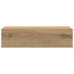vidaXL Noptiera Stejar artizanal 60x35 cm Lemn prelucrat