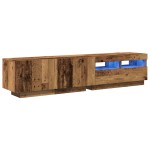 vidaXL Dulap TV cu lumini LED lemn vechi 180x35x40 cm lemn prelucrat vidaXL Dulap TV cu lumini LED lemn vechi 180x35x40 cm lemn prelucrat