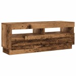 vidaXL Dulap TV cu lumini LED lemn vechi 200x35x40 cm lemn prelucrat vidaXL Dulap TV cu lumini LED lemn vechi 200x35x40 cm lemn prelucrat
