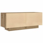 vidaXL Noptieră, stejar artizanal, 100x35x40 cm, lemn prelucrat